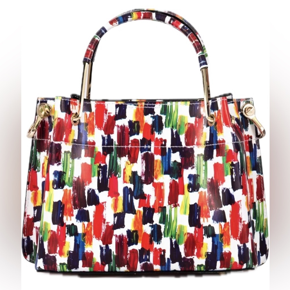Anna Morellini🇮🇹 made in Italy 🇮🇹 Multicolor Tote Bag - Picture 3 of 6